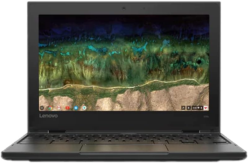 Lenovo 500e 2nd Gen Touchscreen Chromebook - Intel N4020, 4GB RAM, 32GB SSD, Webcam, Chrome OS