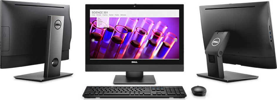 Dell OptiPlex 5250 21.5” IPS FHD 1920x1080 All-in-One Computer Core i5-7500 16GB RAM 256GB SSD Wireless AC+BT Win 10 Pro Keyboard & Mouse