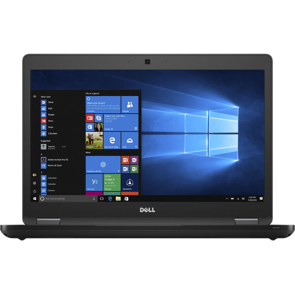 Dell Latitude 5480 TouchScreen FHD (1920x1080) Business Laptop Intel Core i5-6440HQ 16GB DDR4 256GB SSD WebCam Win 10 Pro