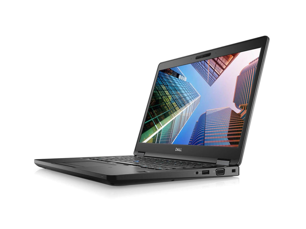 Dell Latitude 5490 14" 1920x1080 FHD Grade A Business Laptop - 8th gen Intel Core i5-8350U Quad (up to 3.6GHz,) 32GB DDR4, 512GB SSD, WebCam, 802.11ac, BT 4.2, Win 10 Pro - Coretek Computers