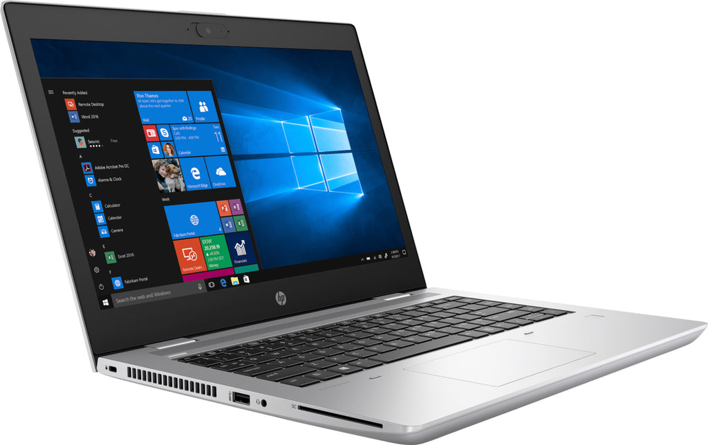 HP ProBook 640 G5 Business Laptop Core i5-8365U Quad 32GB RAM 512GB SSD WebCam 14" FHD 1920x1080 Win 10 Pro
