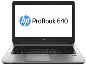 HP ProBook 640 G1 14.0" Business Laptop - Intel Core i5-4200M, 128GB SSD, 8GB Ram, Windows 10 Pro - Coretek Computers