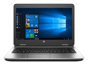 HP ProBook 645 G3 Laptop -AMD A6 PRO-8530B 2.30GHz 8GB RAM 240GB SSD DVDRW WebCam 14.0" Win 10 Pro 64-Bit - Coretek Computers