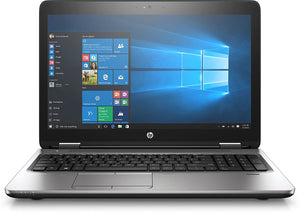 HP ProBook 650 G3 15.6" Business Laptop - 7th gen Intel Core i3-7100U 2.4GHz, 240GB SSD, 8GB DDR4, DVD-RW, Webcam, Windows 10 Professional - Coretek Computers