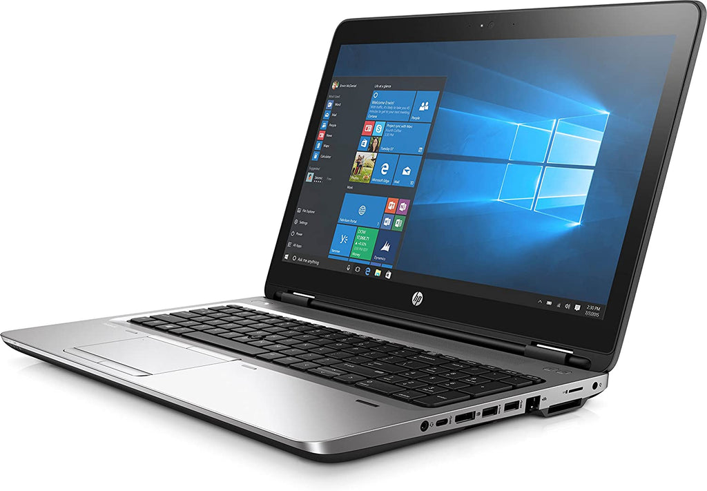 HP ProBook 650 G3 15.6" Business Laptop - 7th gen Intel Core i3-7100U 2.4GHz, 240GB SSD, 8GB DDR4, DVD-RW, Webcam, Windows 10 Professional - Coretek Computers
