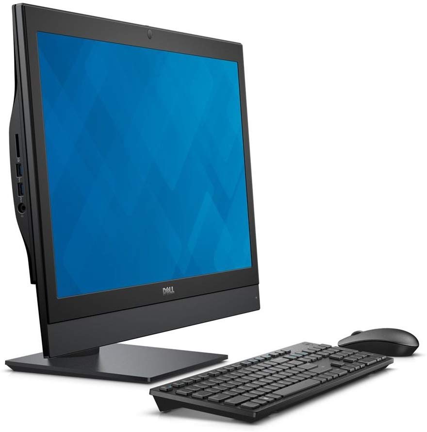 DELL All-in-One OptiPlex 7440 24" FHD AIO Computer - Intel Core i7-6700 Quad (up to 4.00 GHz,) 8GB RAM, 500GB SSHD, WiFi, WebCam, Win 10 Pro, USB Keyboard & Mouse - Coretek Computers