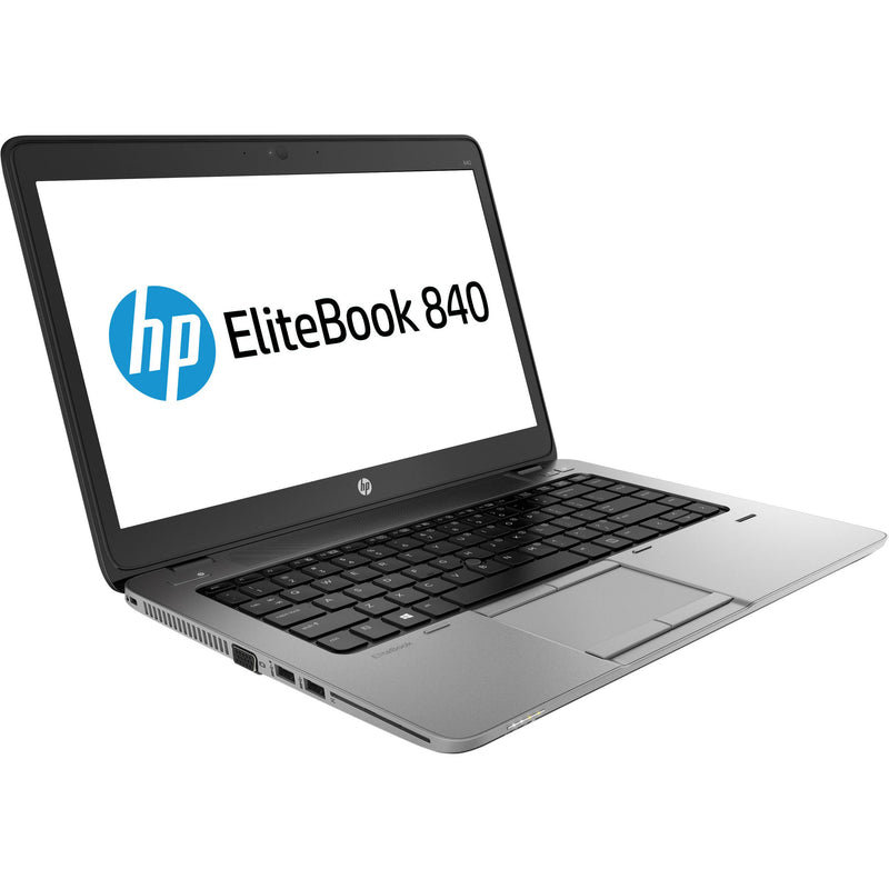 HP 840 G1 14.0" Business Laptop - 4th Gen Intel Core i5-4200U 1.60GHz, 8GB RAM, NEW 240GB SSD, WebCam, Win 10 Pro - Coretek Computers