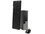 Dell Optiplex 9010 USFF Computer - Intel Core i5-3570S 3.10 GHz Quad 8GB RAM Win 10 Pro Keyboard & Mouse