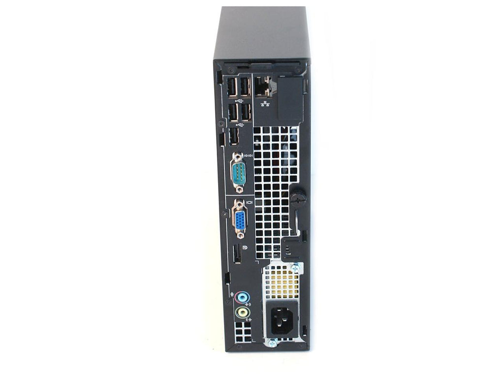 Dell Optiplex 9010 USFF Computer - Intel Core i7-3770S 3.10 GHz Quad Processor (up to 3.90ghz), 8GB memory, 128 GB Solid State Drive, WIFI, DVDRW, Windows 10 Pro 64Bit Computer - Keyboard & Mouse - Coretek Computers