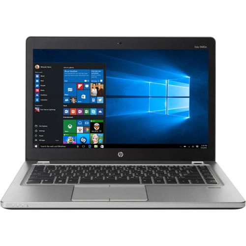 HP EliteBook Folio 9480M 14.0" Wide Laptop - Grade A - 4th Gen Intel Core i5-4210U 1.70 GHz (up to 2.70ghz), 8 GB Memory, 128GB SSD, Intel HD Graphics 4400, WebCam, Windows 10 Pro 64-Bit - Coretek Computers