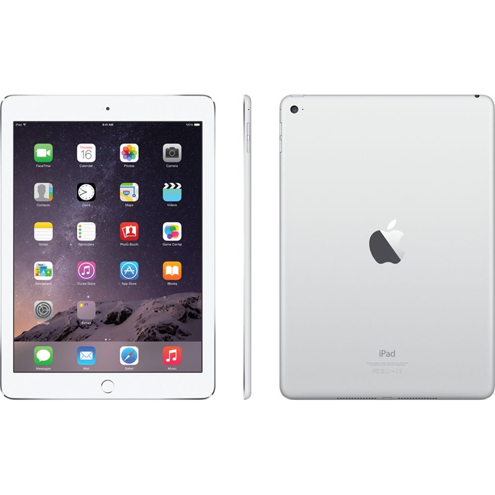 Apple iPad Air 2 Retina 32GB Wi-Fi A1566 MNV62LL/A Silver 