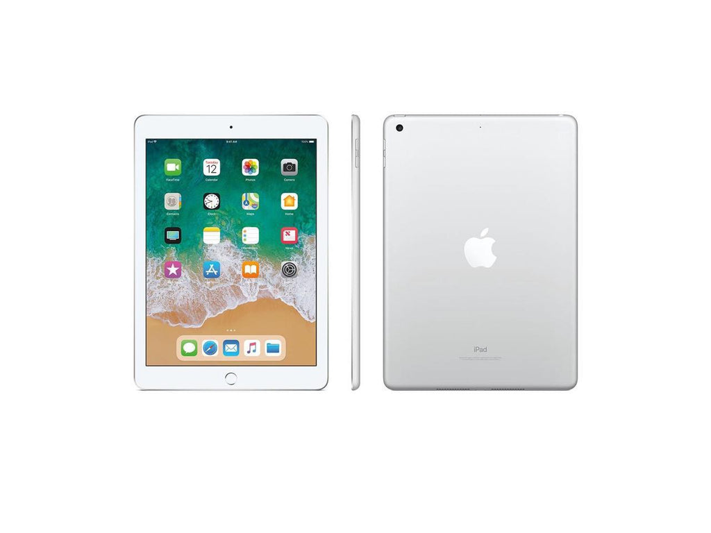 Apple iPad 9.7" 6th Gen 128GB Wi-Fi Silver MR7K2LL/A A1893
