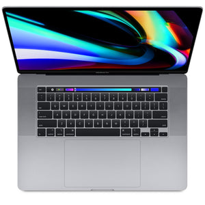 Apple MacBook Pro 16" Core i7 2.6GHz 2019 TrueTone Laptop 16GB RAM 512B SSD AMD Radeon Pro 5300M A2141 MVVL2LL/A Space Gray