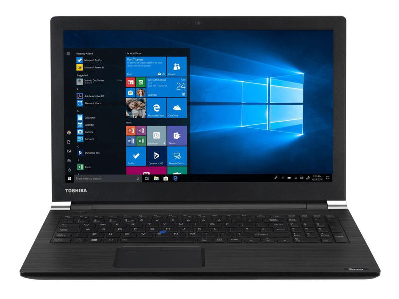 Toshiba Tecra A50 15.6" Laptop - Intel Core i5-6200U, 16GB RAM, 256GB SSD, WebCam, Win 10 Pro