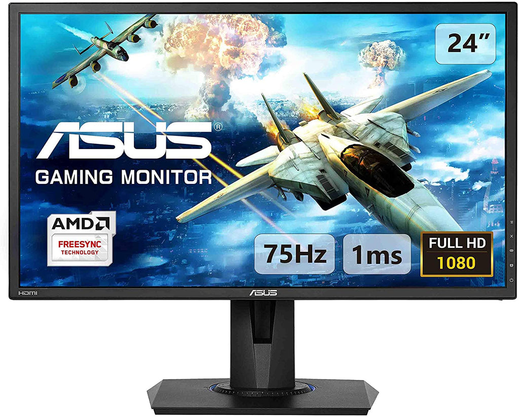 ASUS VG245H 61 cm (24 inch) gaming monitor (Full HD, VGA, HDMI, 1ms  response time, FreeSync) black