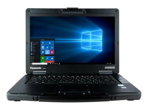 Panasonic Toughbook CF-54 Laptop Core i5-5300U 16GB RAM 240GB SSD 14" HD WiFi+BT Win 10 Pro