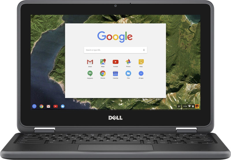 DELL Chromebook 11 3180 Laptop - Intel Celeron® Processor N3060, 4GB RAM, 16GB SSD, 11.6", WebCam, ChromeOS - Coretek Computers
