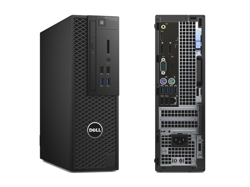 Dell Precision 3420 SFF Workstation - Intel Core i7-6700 (Upto 4.0GHz), 360GB SSD, Win 10 Pro, Keyboard/Mouse