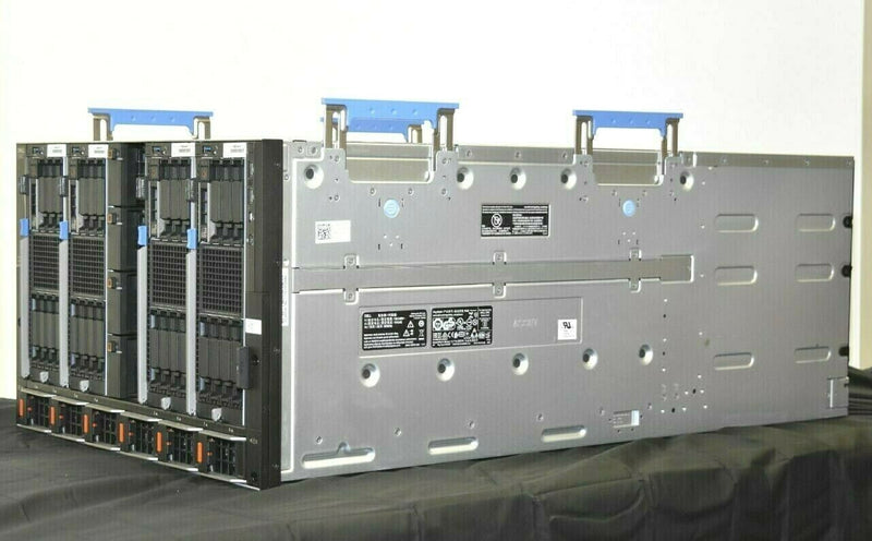 Dell PowerEdge MX7000 Chassis with 4x PowerEdge MX840c Blade servers (4x MX840c 4x Xeon Platinum 8168 2.70GHz - 4x 800GB SSD - 4x 1.5TB RAM)
