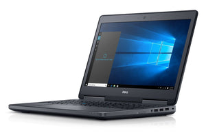 Dell Precision 7510 Mobile Workstation - Intel Core i7-6820HQ, 16GB DDR4, 480GB SSD, 15.6" FHD(1920x1080), AMD FirePro W5170M 2GB Dedicated Video, Win 10 Pro - Coretek Computers