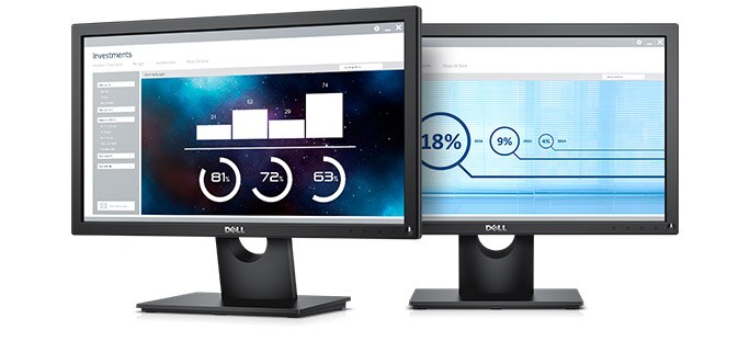 NEW Dell E2016H Black 20" 5ms LED/LCD Monitor - Coretek Computers