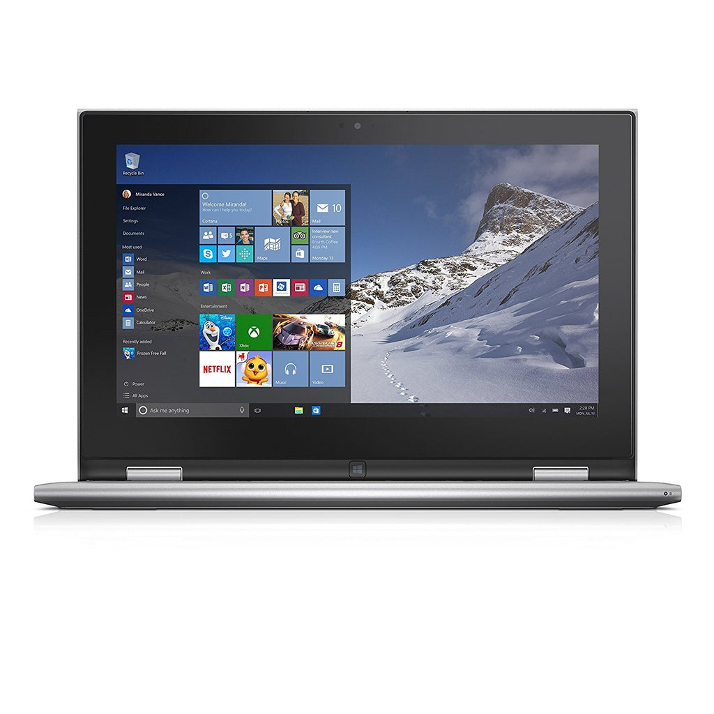 Dell Inspiron 11 3147 2-in-1 11.6 Inch Touchscreen Laptop - Intel Pentium N3540 2.16 GHz, 4 GB DDR3L, 500 GB HDD, WiFi, BT 4.0, HDMI, Media Card Reader, USB 3.0, Windows 10 Pro - Coretek Computers