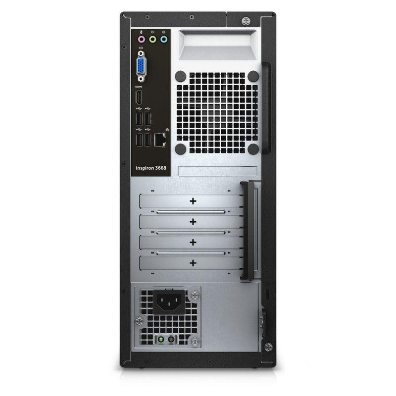 Dell Inspiron 3668 MT Computer - 7th Gen Intel i3-7100 Processor @ 3.90GHz, 32GB RAM, 1TB HDD, WiFi, Windows 10 Pro x64, Keyboard & Mouse - Grade A - Coretek Computers