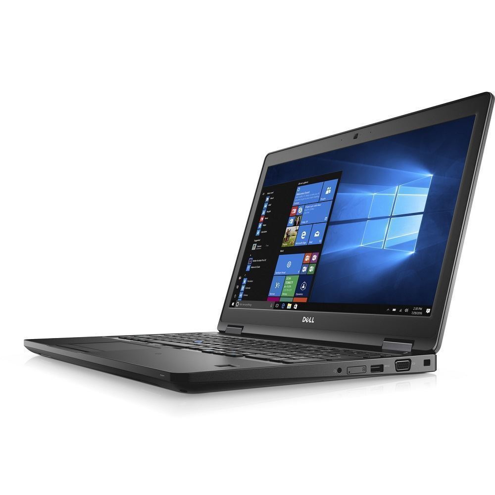 Dell Latitude 5580 15.6" (1920x1080) Business Laptop - 7th Gen Intel Core i7-7820HQ 2.90GHz Quad (up to 3.90GHz), 512GB SSD, WebCam, 802.11AC + BT 4.2, Windows 10 Pro - Coretek Computers
