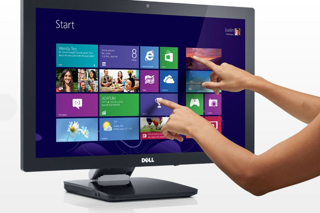 Dell S2340T Black 23" - 8ms HDMI IPS-panel LED Backlight multi-touch Monitor 270 cd/m2 - Grade A - Coretek Computers