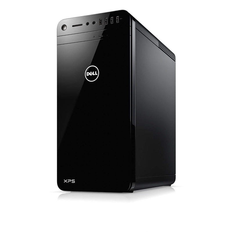 Dell XPS 8930 MT Computer - Intel 6-Core i7-8700 (up to 4.60 GHz), 16GB RAM, 480GB SSD + 1TB HDD, NVIDIA GeForce GTX 1050 Ti 4GB, DisplayPort, HDMI, DVI, Card Reader, Wi-Fi, Bluetooth, Windows 10 Pro - Coretek Computers
