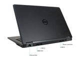 DELL Laptop Latitude E7250 Intel Core i5 5th Gen 5300U (2.30 GHz) 8 GB Memory 256 GB SSD 12.5" Windows 10 Pro 64-Bit - Coretek Computers