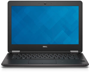Dell Latitude E7270 Laptop - Intel Core i7-6600U X2 2.6GHz, 16GB RAM, 240GB SSD, 12.5", WebCam, Win 10 Pro, Grade A - Coretek Computers