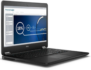 DELL Latitude E7470 14" Ultrabook - 6th Gen Intel Core i5-6300U (upto 3.00GHz), 16GB DDR4, 480GB SSD, WebCam, Win 10 Pro - Coretek Computers