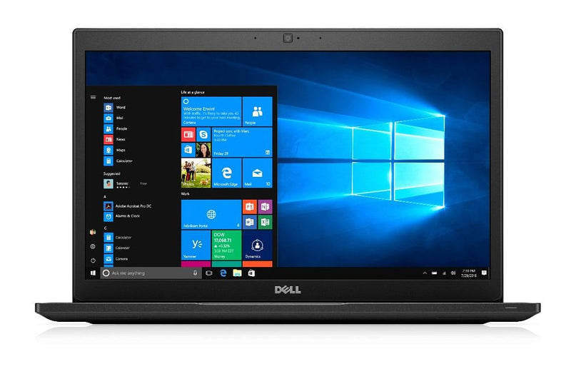 Dell Latitude 7480 14" FHD Laptop - Intel Core i7-6600U 8GB DDR4 256GB M.2 SSD Webcam Wireless 802.11 AC+BT 4.2 Win 10 Pro
