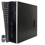 HP 6305 PRO SFF PC - AMD APU A4-3400 Dual Core 3660, 8GB RAM, 500GB HDD, Win 10 Pro, Keyboard & Mouse - Coretek Computers