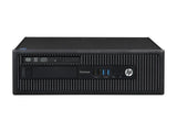 HP EliteDesk 800 G1 SFF - 4th Gen Intel Core i5-4570 Quad, 8GB RAM, 120GB SSD, DVDRW, Win 10 Pro, Keyboard & Mouse - Coretek Computers