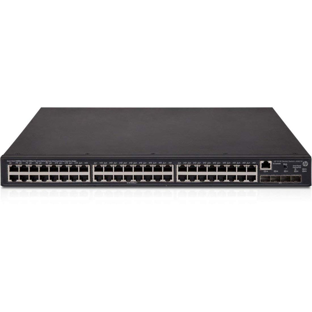 HP JG937A 5130-48G-POE+-4SFP+ EI Switch - JG937-61001 - Coretek Computers