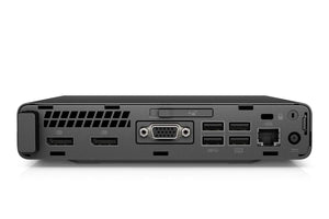 HP Prodesk 600 G3 Mini PC Micro - Intel Core I5-6500 Quad, 8GB RAM, 500GB HDD, WiFi, Win 10 Pro, Keyboard & Mouse - Coretek Computers