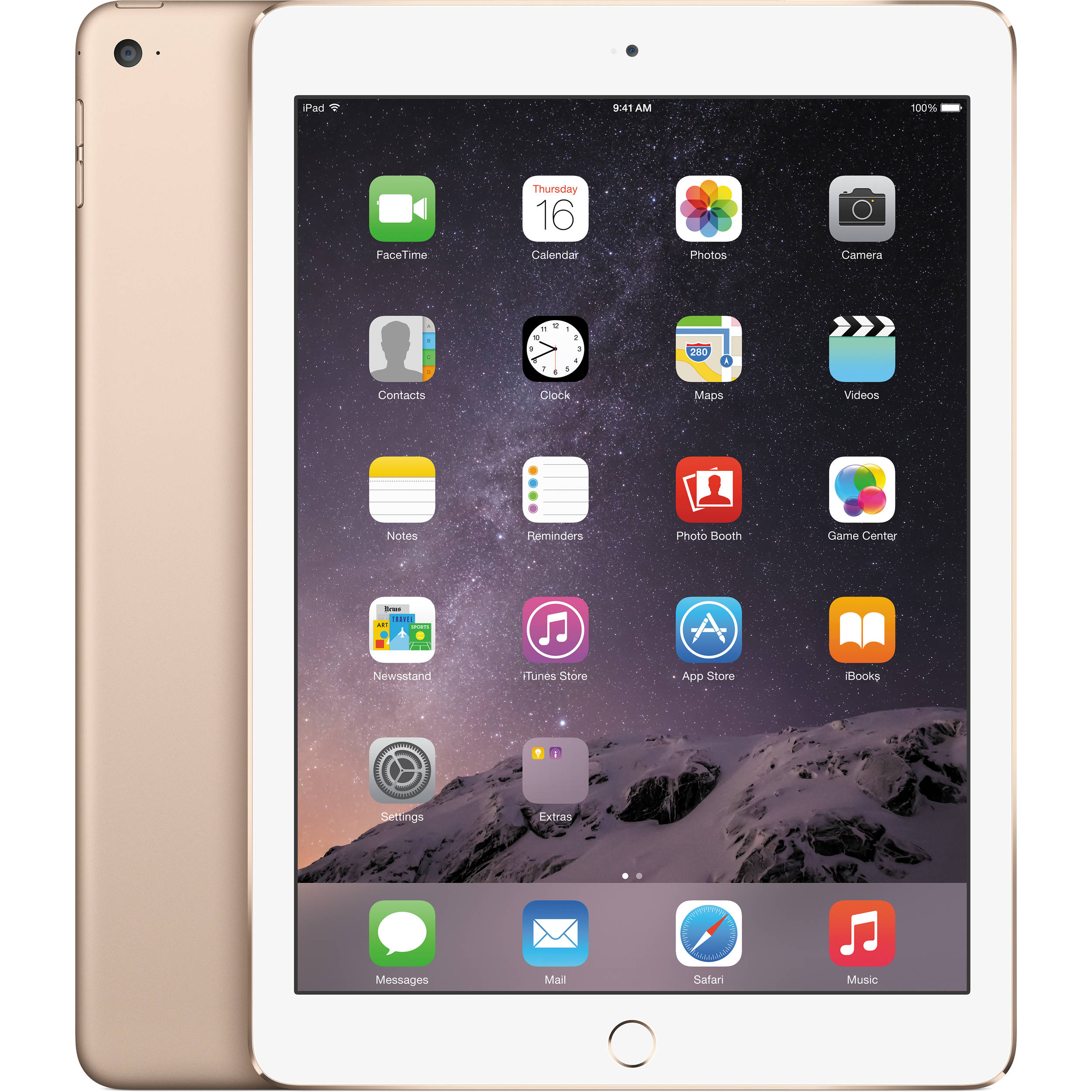 Apple iPad Air 2 Gold 64GB Wi-Fi MH182LL/A A1566
