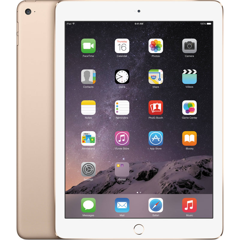 Apple iPad Air 2 Tablet (9.7" Retina, Wi-Fi, 64GB) Gold MH182LL/A A1566