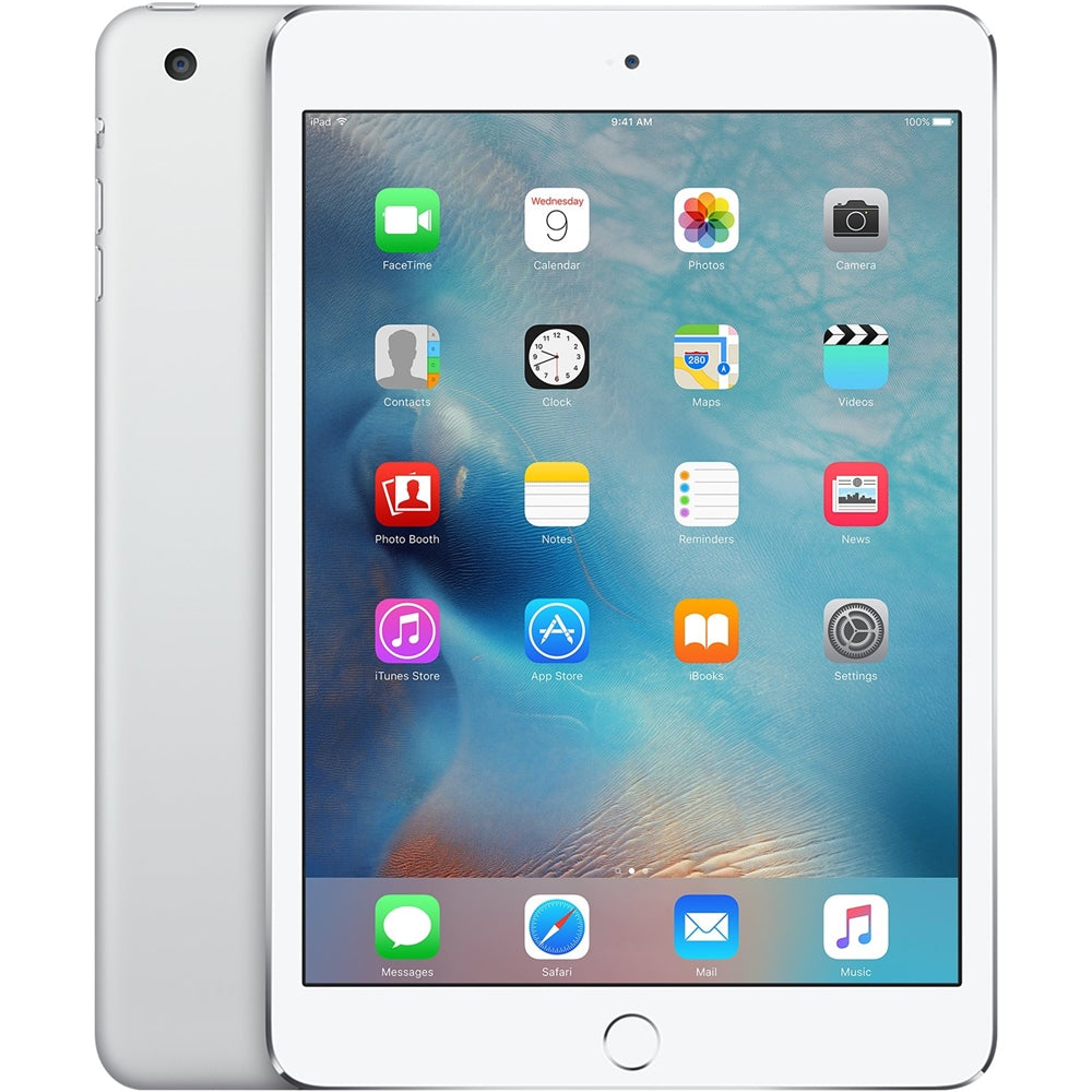 Apple iPad mini 3 Wi-Fi 64GB - Silver/White MGGT2LL/A A1599 