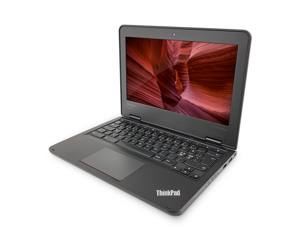 Lenovo ThinkPad 11e Chromebook  - Intel N2930 Quad 1.83GHz 4GB RAM 16GB SSD WebCam 11.6" ChromeOS - Coretek Computers