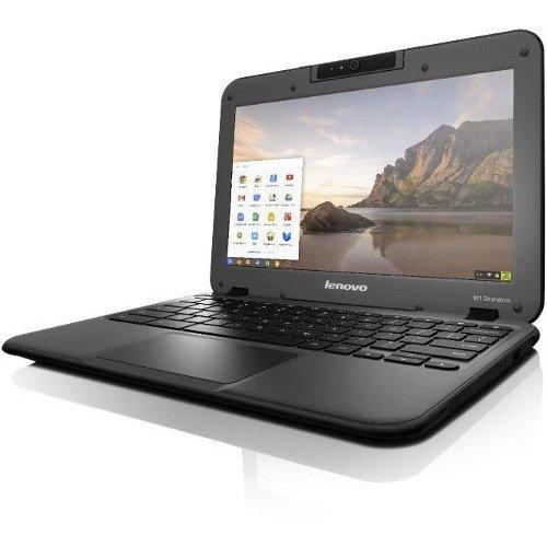 Lenovo N21 11.6" Chromebook - Intel N2840 2.16GHz 16GB SSD 2GB RAM 802.11ac WebCam ChromeOS - Coretek Computers