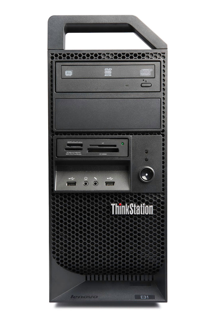 Lenovo ThinkStation E31 Workstation Core i7-3770 3.40GHz 16GB RAM 240GB SSD+500GB HDD NVIDIA Quadro K420 2GB Win 10 Pro