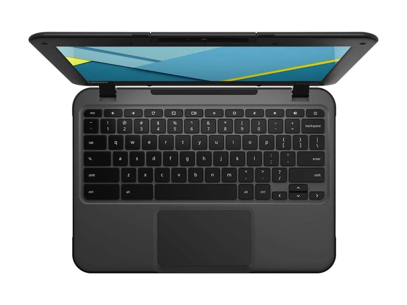 Lenovo N22 Chromebook 11.6" Laptop - Intel N3050 1.60GHz, 4GB RAM, 16GB SSD, WebCam, 802.11ac+BT 4, ChromeOS - Coretek Computers