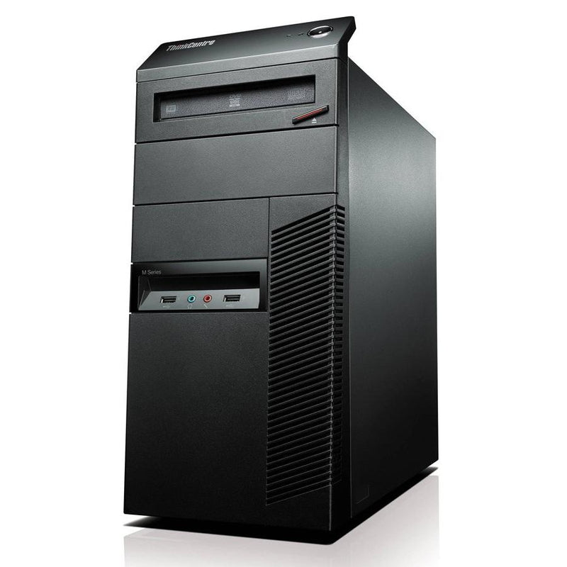 Lenovo ThinkCentre M92p Tower - Intel Core i7-3770 3.4GHz Quad, 16GB RAM, 240GB SSD, DVDRW, Win 10 Pro, Keyboard & Mouse - Coretek Computers
