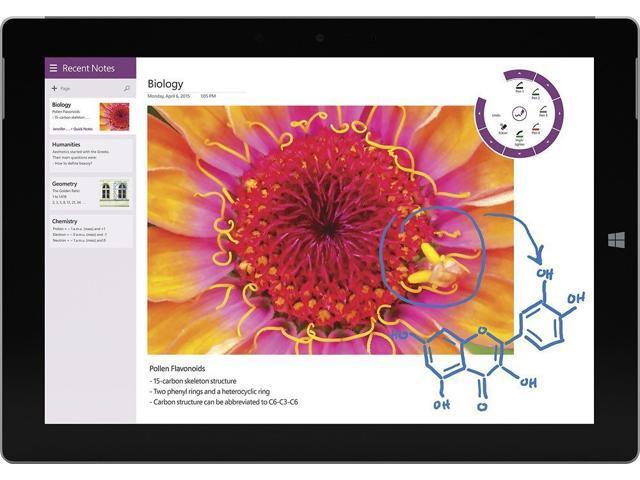 Microsoft Surface Pro 3 1631 Tablet - Intel Core i7-4650U, 8GB Ram, 500GB SSD, 12.3" Touchscreen, Win 10 Pro - Coretek Computers