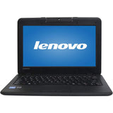 Lenovo ThinkPad N22 Laptop - Intel Celeron N3050 1.60GHz 4GB RAM 128GB SSD Webcam WiFi BT 4.0 HDMI 11.6" HD LED Windows 10 Home - Coretek Computers