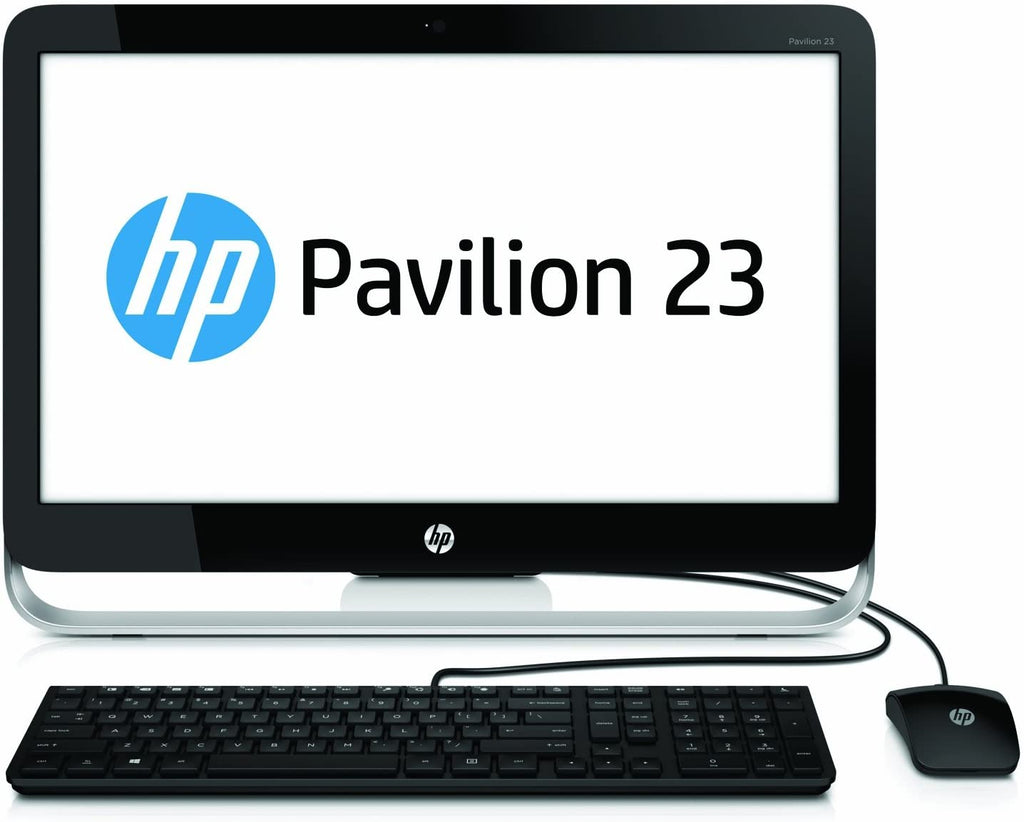 HP Pavilion 23" FHD 1920x1080 AIO Computer - AMD E2-380 APU, 8GB RAM, DVDRW, AMD Radeon HD 8280 graphics, WiFi, Win 10 PRO, Keyboard & Mouse - Coretek Computers