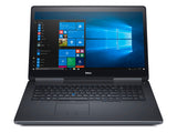 Dell Precision 7720 17.3” UltraSharp UHD 4K Laptop - Intel Core i7-6920HQ, 64GB DDR4, 512GB SSD+1TB HDD, NVIDIA Quadro P5000 16GB, Windows 10 Pro